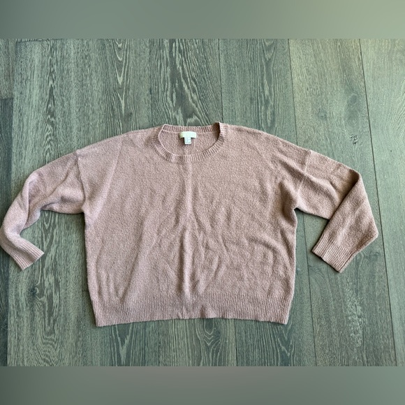 Forever 21 Plus Sizes Cropped Sweater in Pink Size 2X - Picture 1 of 4